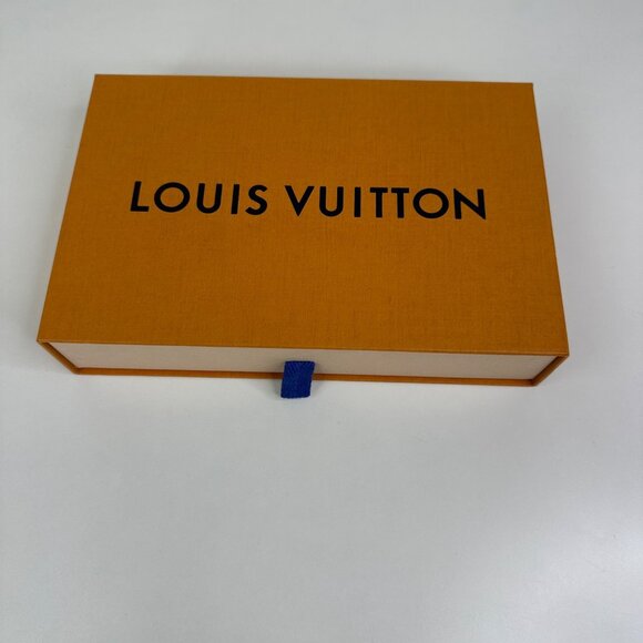 Louis Vuitton Orange Drawer Gift Box With Pull Tab For Accessories 5.5"x8.25" - Picture 2 of 14